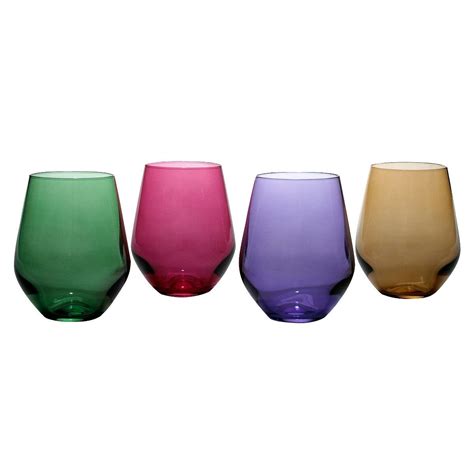 lenox wine glasses stemless|lenox tuscany classics.